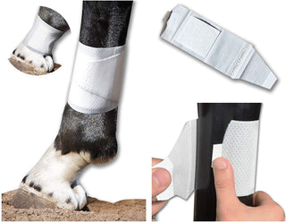 Equine BandaFlex Non-Adhesive, Disposable, Washable and Reusable Bandages