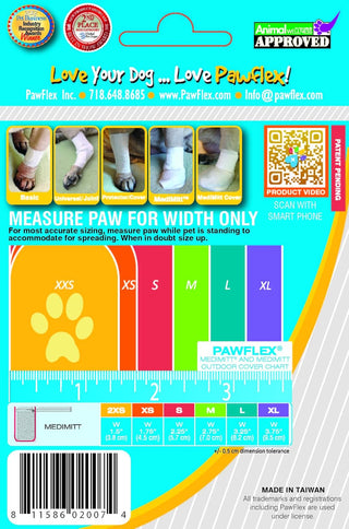 Medimitt Paw Bandages for Dogs, Cats and Pets – Stretchy Medical Booties, First Aid for Paws (Pack of 4, 12 & 20)