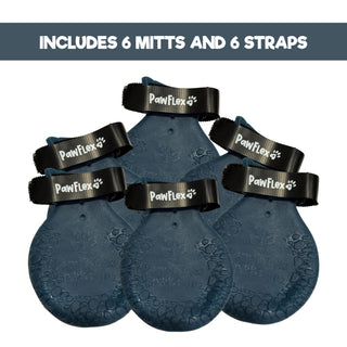 PawFlex Gripsterz All Weather Waterproof Nonslip Silicone Dog Boots.  Super Stretchy Paw Protection - Dog Shoes for Hot Pavement, Snow, Ice, and Rain. Provides traction on slippery surfaces- Durable and Form Fitting