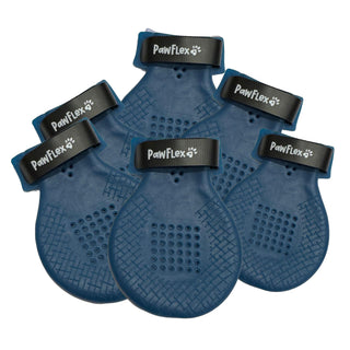 PawFlex Gripsterz All Weather Outdoor Breathable Nonslip Silicone Dog Boots.  Super Stretchy Paw Protection - Dog Shoes for Hot Pavement, Snow, Ice, and Rain. Provides traction on slippery surfaces- Durable and Form Fitting