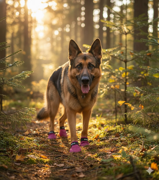 PawFlex Gripsterz All Weather Outdoor Breathable Nonslip Silicone Dog Boots.  Super Stretchy Paw Protection - Dog Shoes for Hot Pavement, Snow, Ice, and Rain. Provides traction on slippery surfaces- Durable and Form Fitting