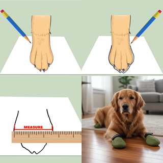 PawFlex Gripsterz All Weather Waterproof Nonslip Silicone Dog Boots.  Super Stretchy Paw Protection - Dog Shoes for Hot Pavement, Snow, Ice, and Rain. Provides traction on slippery surfaces- Durable and Form Fitting