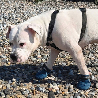 PawFlex Gripsterz All Weather Outdoor Breathable Nonslip Silicone Dog Boots.  Super Stretchy Paw Protection - Dog Shoes for Hot Pavement, Snow, Ice, and Rain. Provides traction on slippery surfaces- Durable and Form Fitting